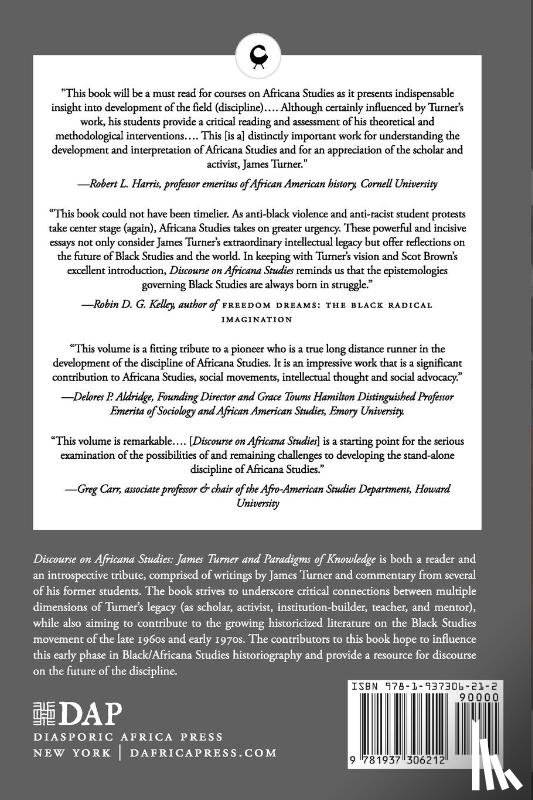  - Discourse on Africana Studies