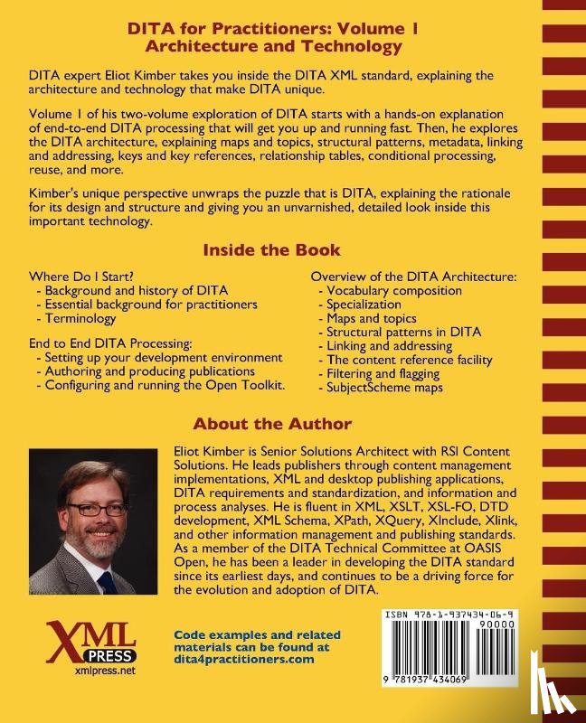 Kimber, Eliot - DITA for Practitioners Volume 1