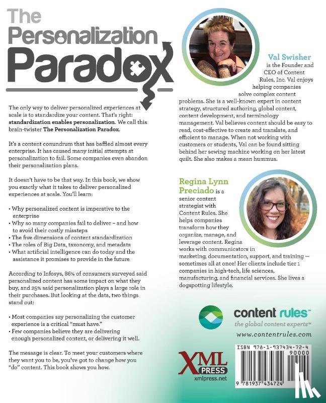 Swisher, Val, Preciado, Regina Lynn - The Personalization Paradox