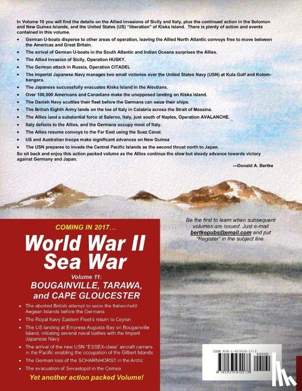 Smith, Gordon (Statistics for Industry UK), Kindell, Don, Bertke, Donald A - World War II Sea War, Vol 10