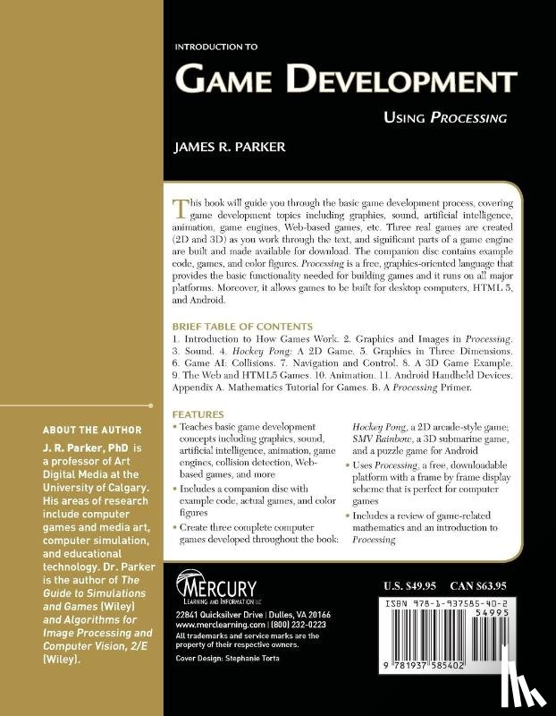 Parker, James R. - Introduction to Game Development