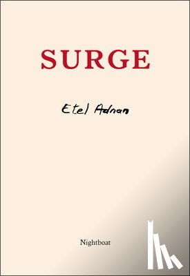 Adnan, Etel - Surge