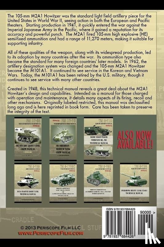 Army, Department Of the - TM9-325 105mm Howitzer M2A1 Technical Manual