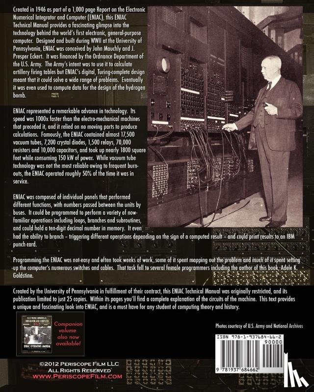 Goldstine, Adele K - Electronic Numerical Integrator and Computer (ENIAC) ENIAC Technical Manual