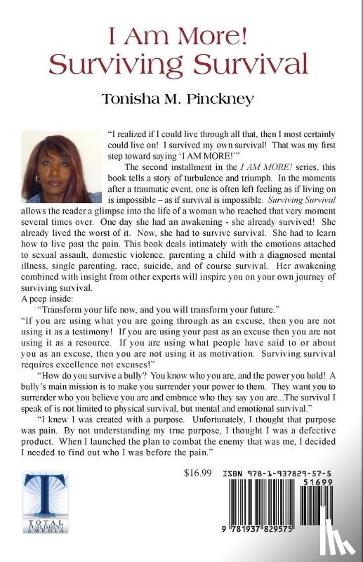 Pinckney, Tonisha M - I Am More! - Surviving Survival