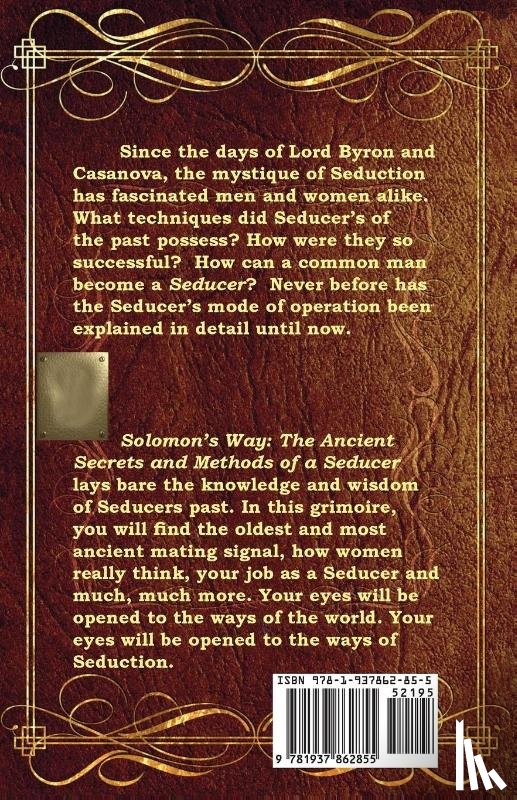 Solomon, Christopher - Solomon's Way; The Ancient Secrets and Methods of a Seducer