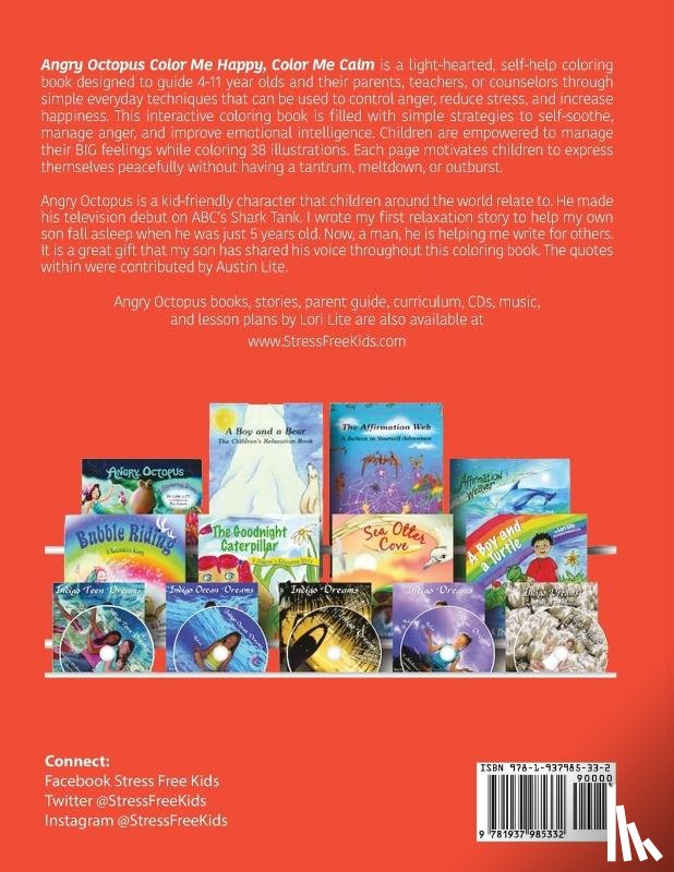 Lite, Lori, Stasuyk, Max, Lite, Austin - Color Me Calm Angry Octopus Color Me Happy