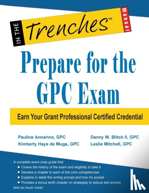 Blitch, Danny W, Hays De Muga, Kimberly, Mitchell, Leslie (University of Stirling UK) - Prepare for the GPC Exam