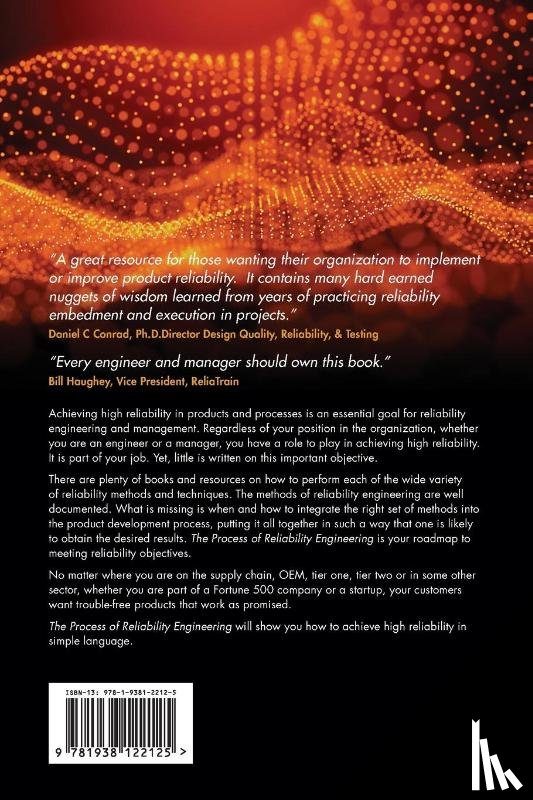 Carson, Carl S., Schenkelberg, Fred - The Process of Reliability Engineering