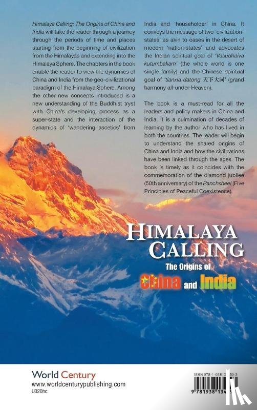 Tan, Chung (Inst Of Chinese Studies - Himalaya Calling: The Origins Of China And India