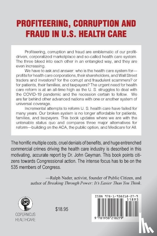 Geyman - Profiteering, Corruption and Fraud in U.S. Health Care