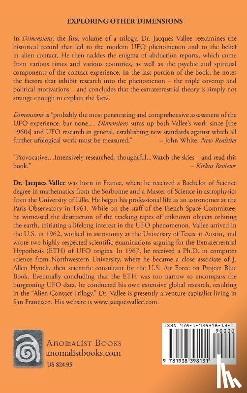 Vallee, Jacques - Dimensions