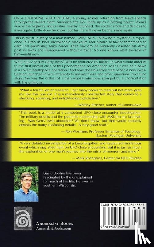 Booher, David - No Return