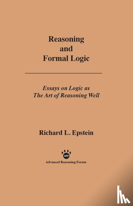 Epstein, Richard L - Reasoning and Formal Logic
