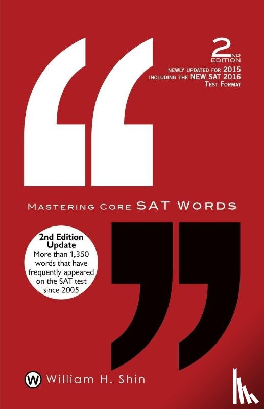 Shin, William H - Mastering Core SAT Words