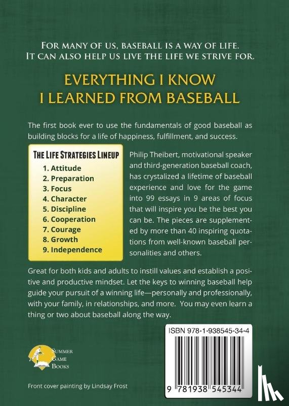 Theibert, Philip - Everything I Know I Learned from Baseball