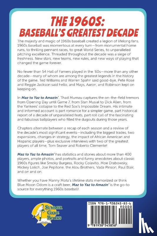 Mumau, Thad - Maz to Yaz to Amazin'