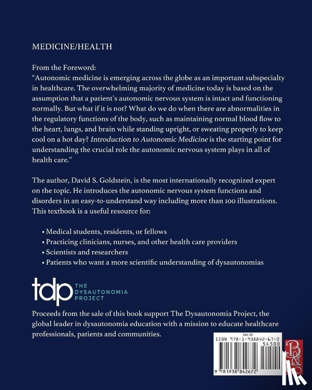 Goldstein, David S - INTRODUCTION TO AUTONOMIC MEDICINE