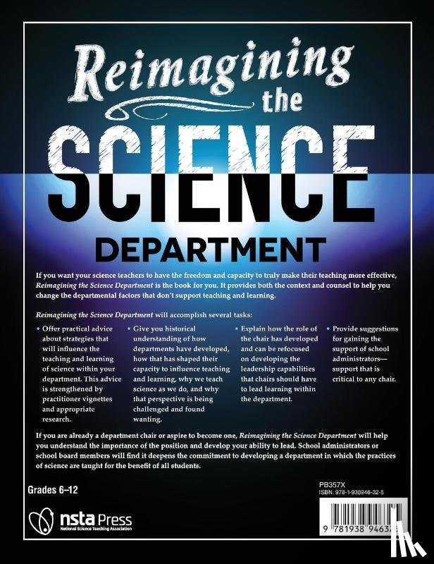 Melville, Wayne, Jones, Doug, Campbell, Todd - Reimagining the Science Department