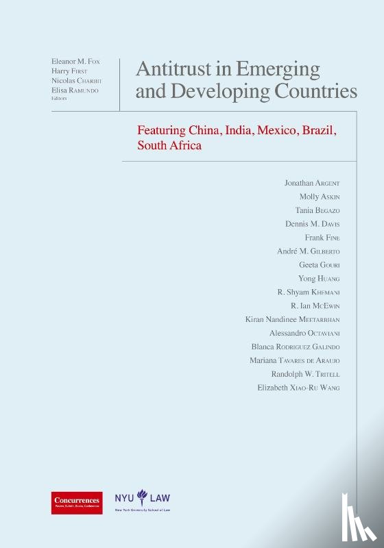  - Antitrust in Emerging and Developing Countries