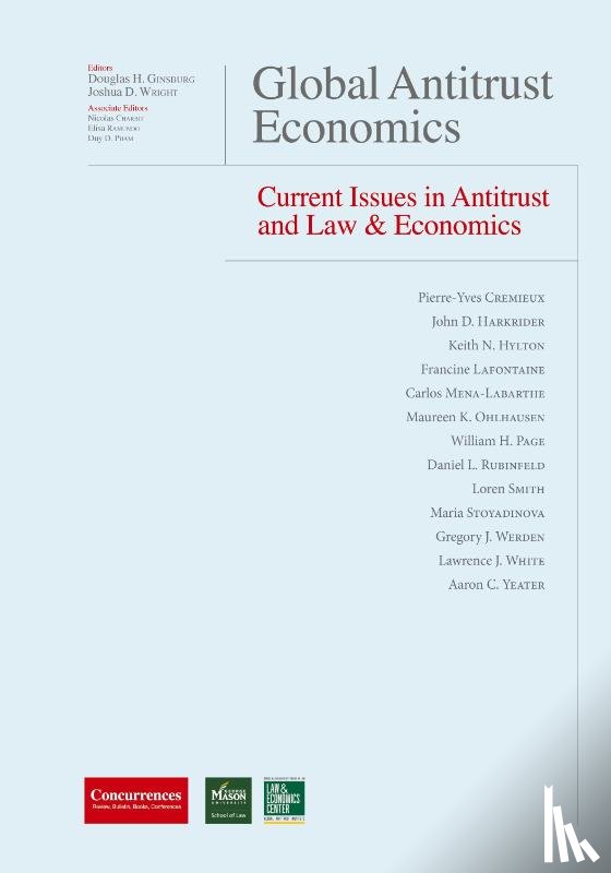  - Global Antitrust Economics - Current Issues in Antitrust and Law & Economics