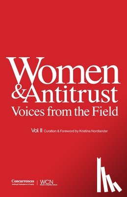 Nordlander, Kristina - Women & Antitrust