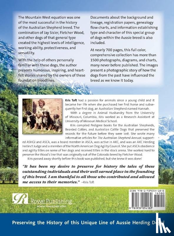 Toft, Kris - Australian Shepherds of the Mountain West