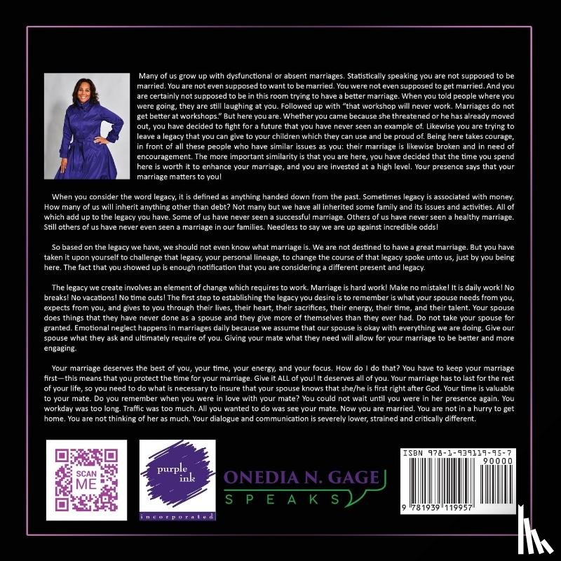 Gage, Onedia Nicole - BECAUSE I DO