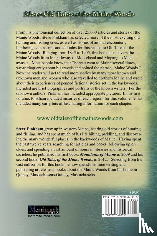Pinkham, Steve - More Old Tales of the Maine Woods