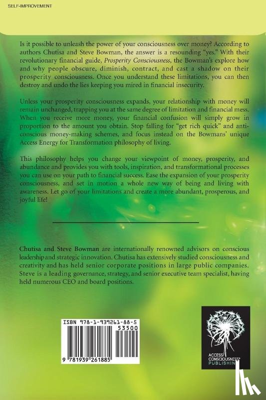 Bowman, Steven, Bowman, Chutisa - Prosperity Consciousness