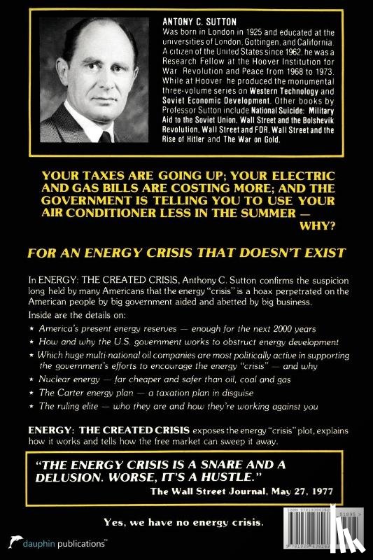 Sutton, Antony C - Energy