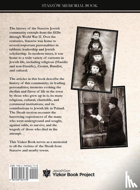  - Staszow Memorial Book