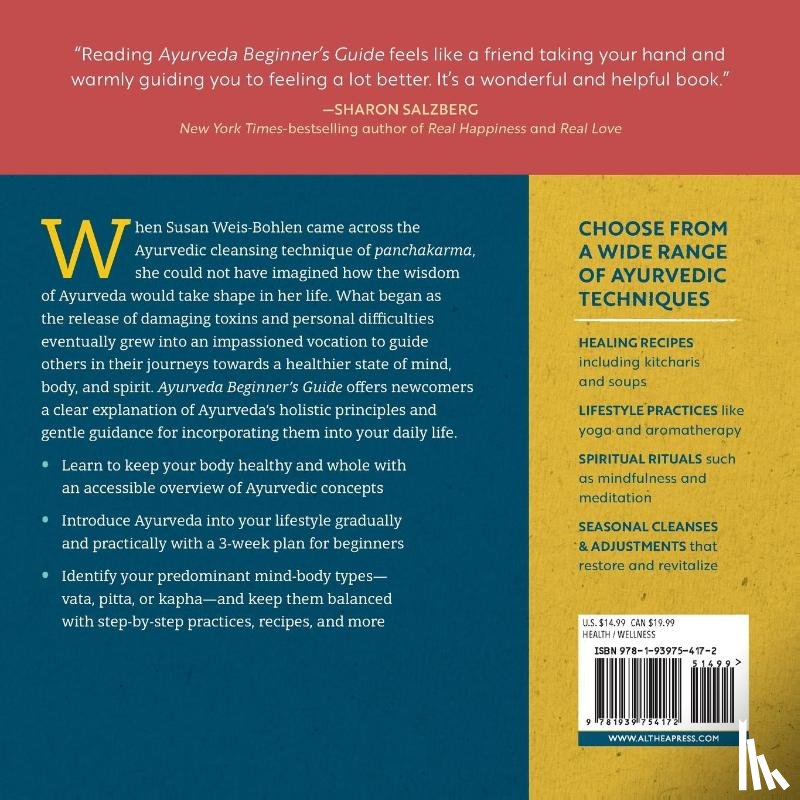Weis-Bohlen, Susan - Ayurveda Beginner's Guide