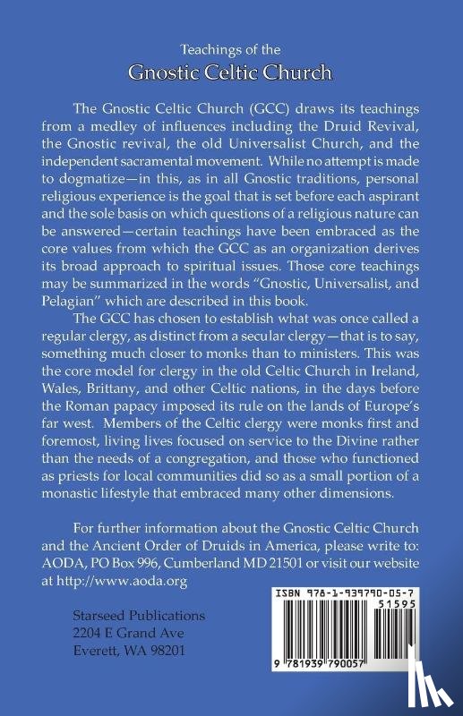 Greer, John Michael - The Gnostic Celtic Church