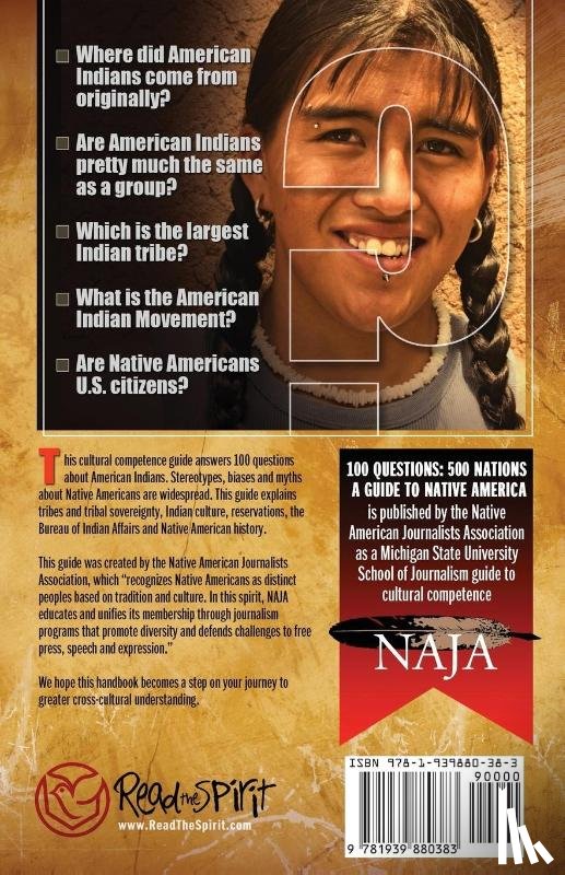 Native American Journalists Assn, Michigan State School of Journalism - 100 Questions, 500 Nations