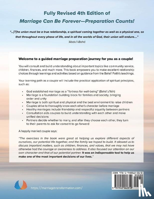 Alexander, Susanne M., Wu, Johanna Merritt - Marriage Can Be Forever--Preparation Counts! (4th Ed.)