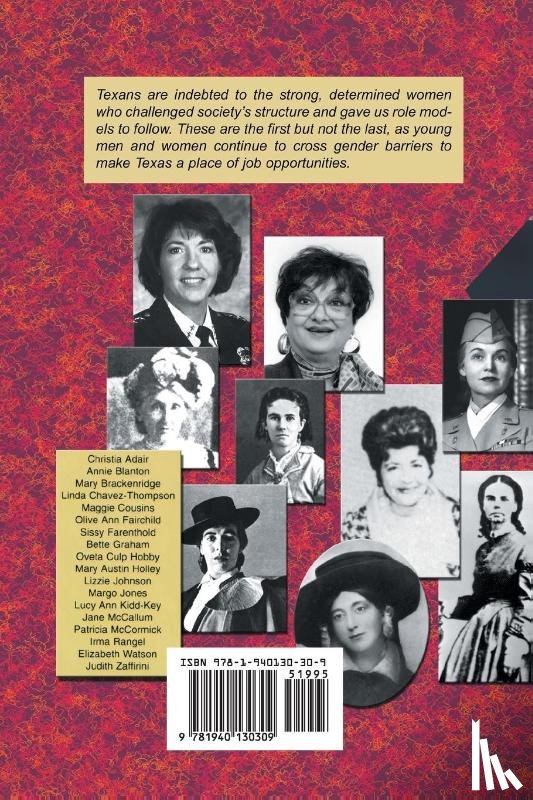 Flynn, Jean - Texas Women Who Dared to Be First