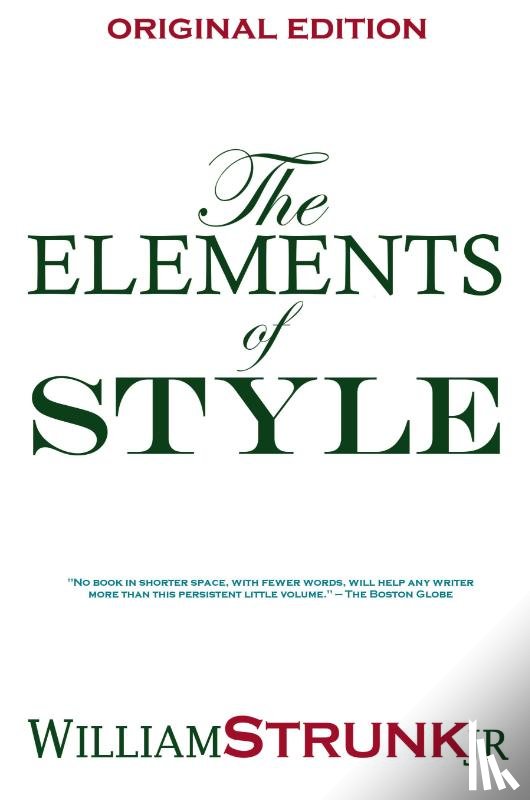 William, Strunk, Strunk, William - The Elements of Style