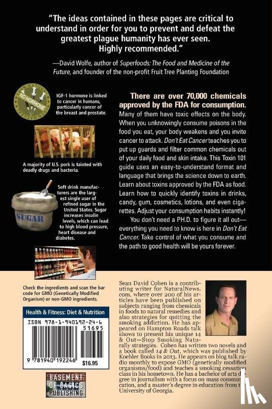 Cohen, Sean David - Don't Eat Cancer
