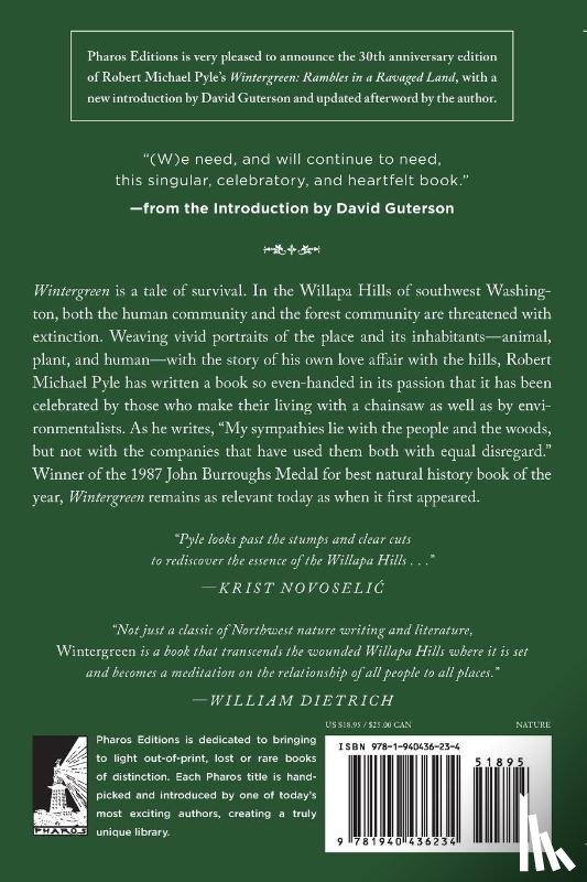 Pyle, Robert Michael - Wintergreen