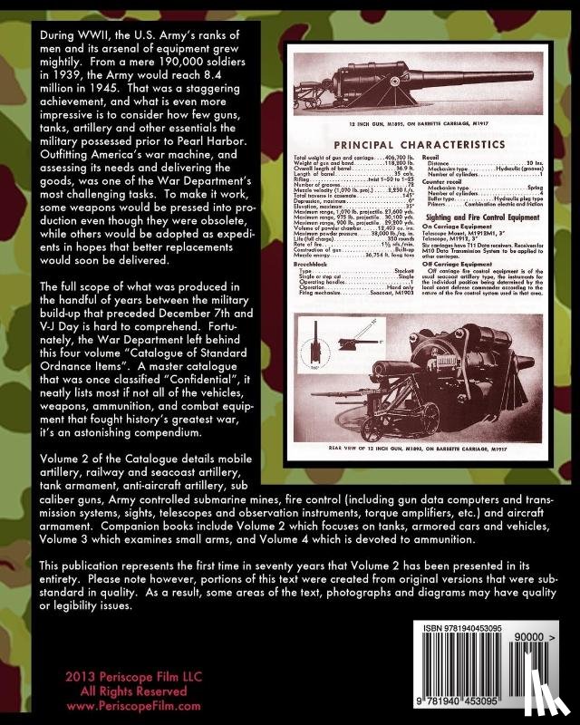 Office of the Chief of Ordnance Technica - Catalogue of Standard Ordnance Items