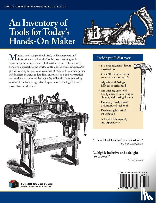 Blackburn, Graham - The Illustrated Encyclopedia of Woodworking Handtools, Instruments & Devices