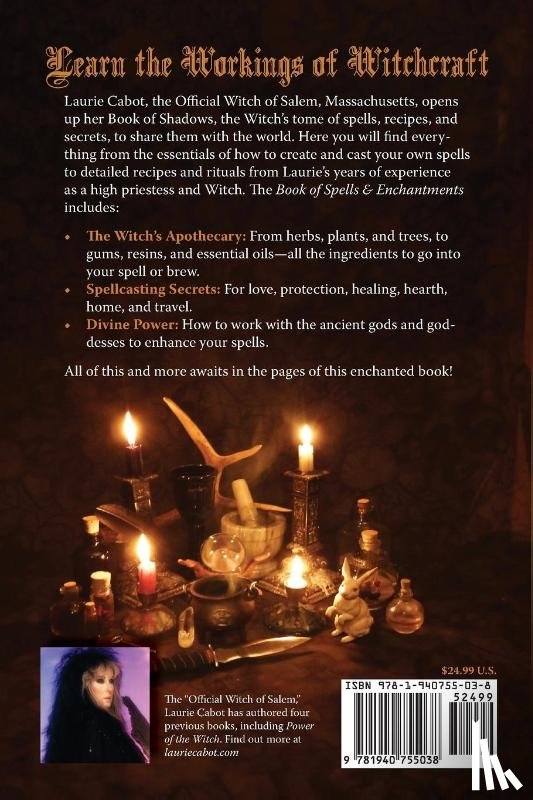 Cabot, Laurie - Laurie Cabot's Book of Spells & Enchantments