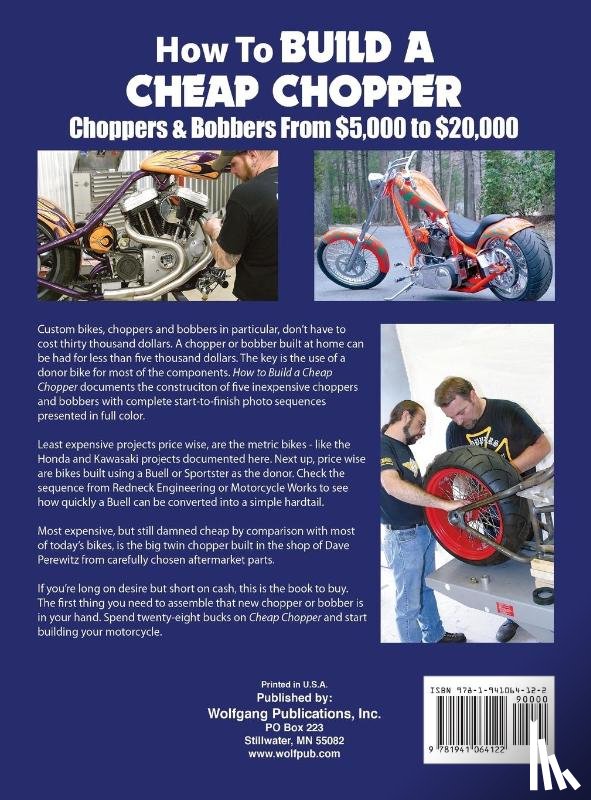 Remus, Timothy, Wolfgang Publications Inc - How to Build a Cheap Chopper