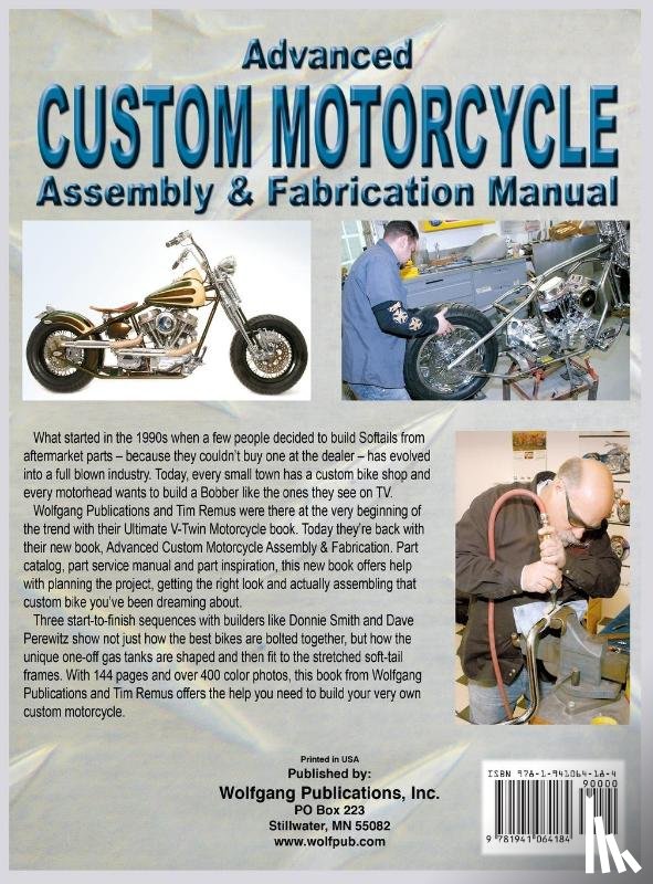 Remus, Timothy - Advanced Custom Motorcycle Assembly & Fabrication