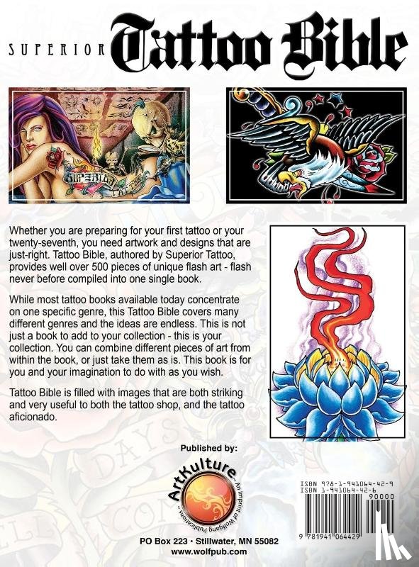 Tattoo, Superior - Tattoo Bible