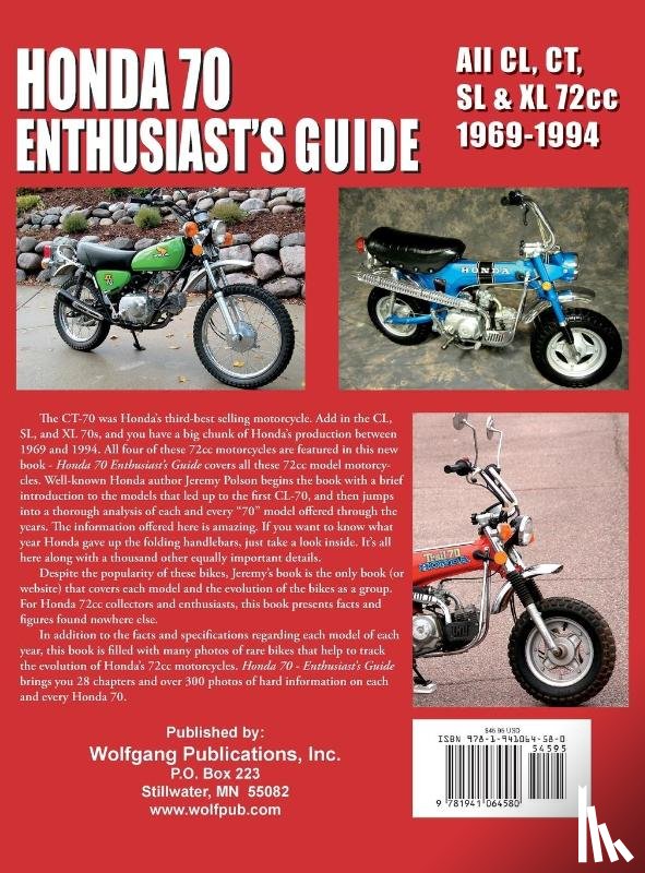 Polson, Jeremy - Honda 70 Enthusiast's Guide
