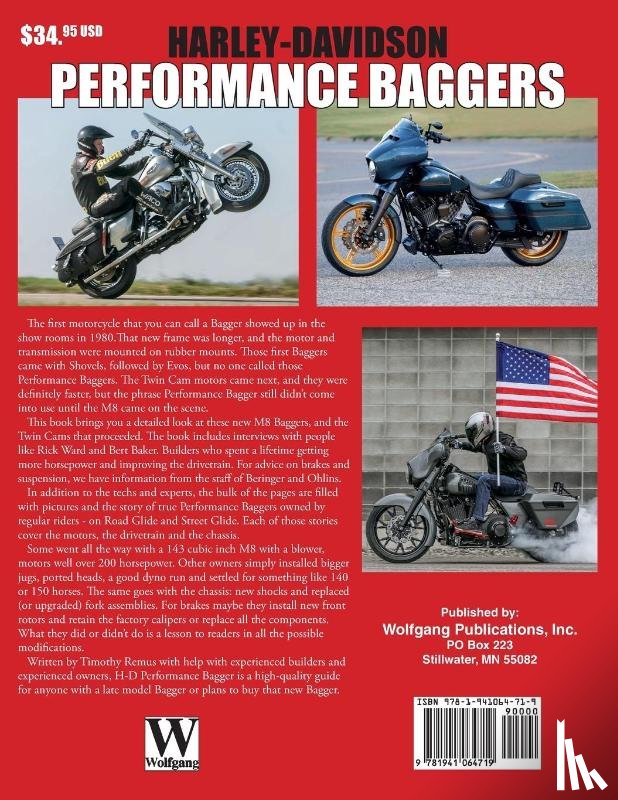 Remus, Timothy S - Harley-Davidson Performance Bagger