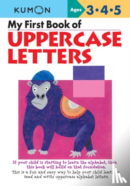 Kumon - My First Book of Uppercase Letters (UK Commonwealth Edition)