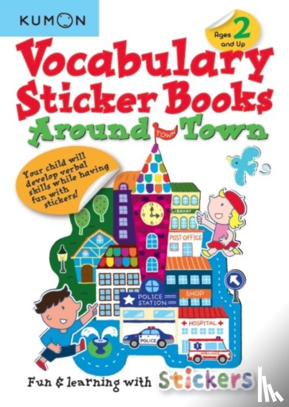 Kumon - Kumon Vocabulary Sticker Books Around Town